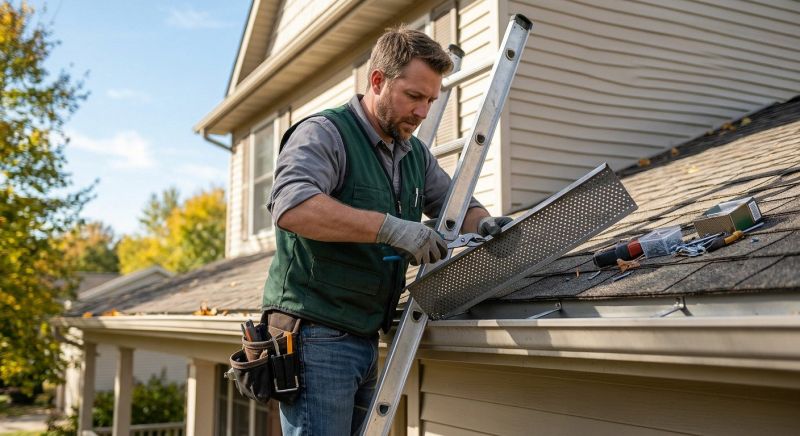 Wood Gutters Installation